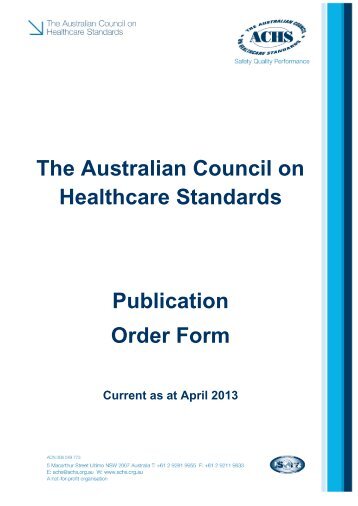 Download (0.33 MB) - Australian Council on Healthcare Standards