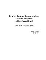 Depth + Texture Representation - International Institute of ...