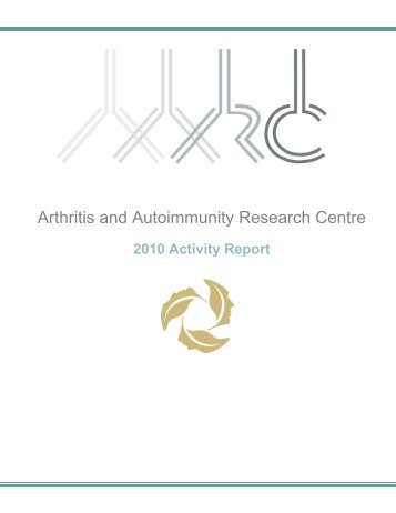 Arthritis and Autoimmunity Research Centre