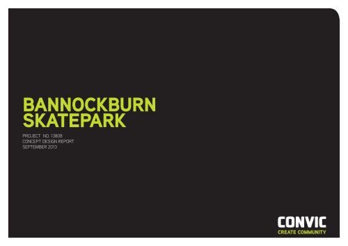 Draft Bannockburn Skate Park Design - Golden Plains Shire