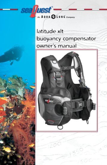 latitude xlt buoyancy compensator owner's manual - Aqua Lung