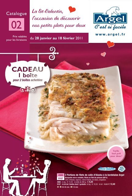 Boite moule gratin + boite carton format familial / 20