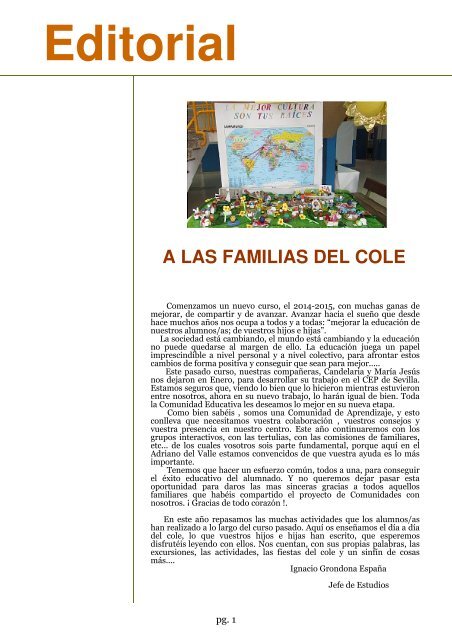 LAS NOTICIAS DEL COLE