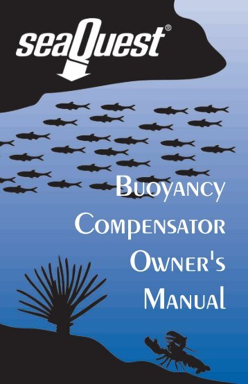 Buoyancy Compensator Owner's Manual - Aqua Lung