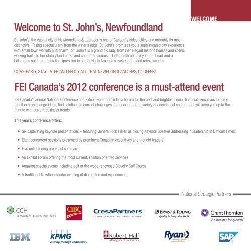 St. John's - FEI Canada