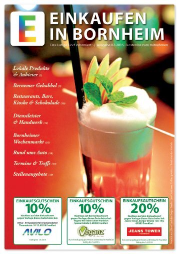 Einkaufen in Bornheim Ausgabe 2-2015