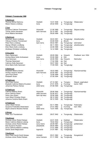 34 Georg Vilhelm Lindberg Andreas Christian Lindberg ... - porkeri.info