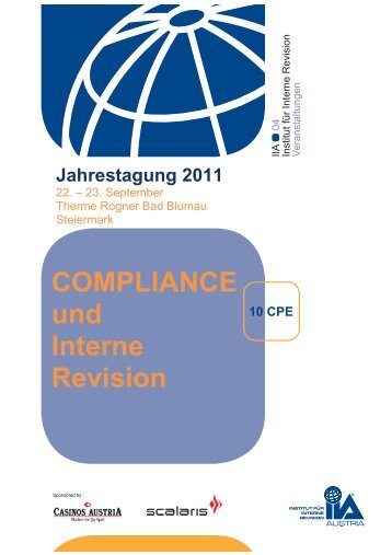 COMPLIANCE und Interne Revision - Institut fÃ¼r Interne Revision ...