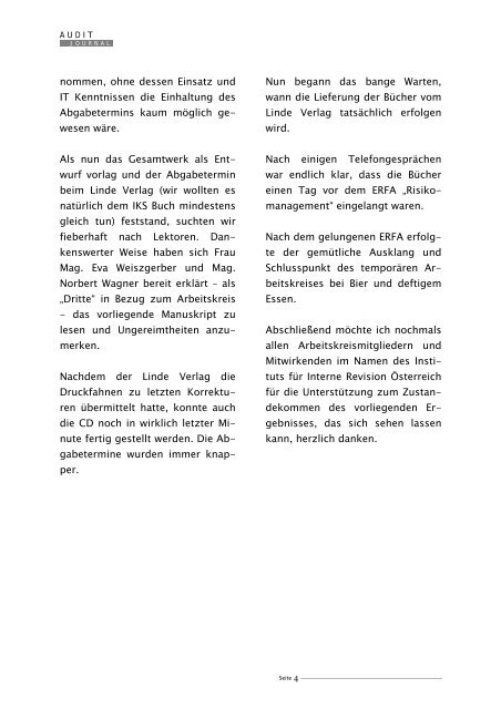 Ausgabe 2006.2 [PDF, 852.7 KB] - Institut fÃ¼r Interne Revision ...