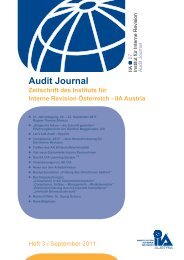 Ausgabe 03_2011 [PDF, 9.1 MB] - Institut fÃ¼r Interne Revision ...