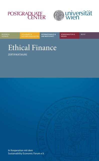 Ethical Finance - Genius Juniors