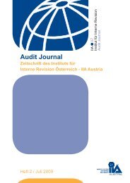 Ausgabe 02_2009 [PDF, 1.2 MB] - Institut fÃ¼r Interne Revision ...