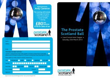 Â£80PEr - Prostate Scotland