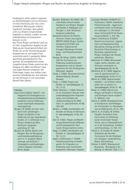 Wo rohe krafte sinnvoll walten handbuch zum ringen rangeln und raufen in padagogik und therapie