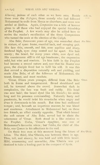 The Chaliphate - Muir - The Search For Mecca