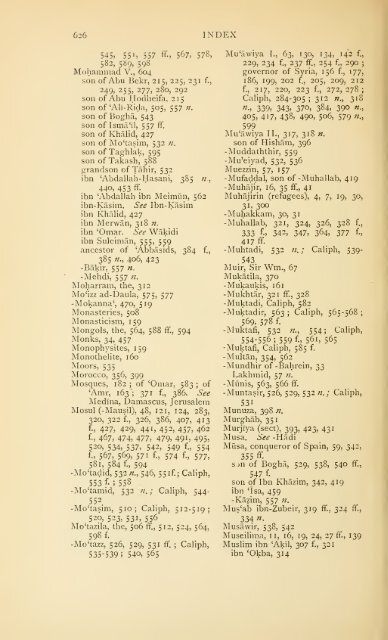 The Chaliphate - Muir - The Search For Mecca