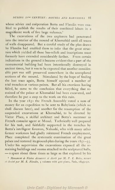 Explorations in Bible lands during the 19th century - H. V. Hilprecht