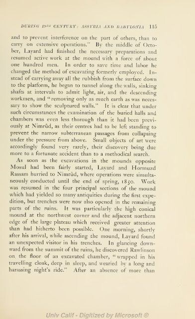 Explorations in Bible lands during the 19th century - H. V. Hilprecht