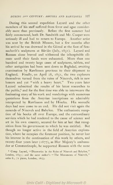 Explorations in Bible lands during the 19th century - H. V. Hilprecht