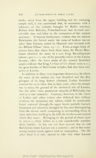 Explorations in Bible lands during the 19th century - H. V. Hilprecht