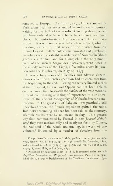 Explorations in Bible lands during the 19th century - H. V. Hilprecht