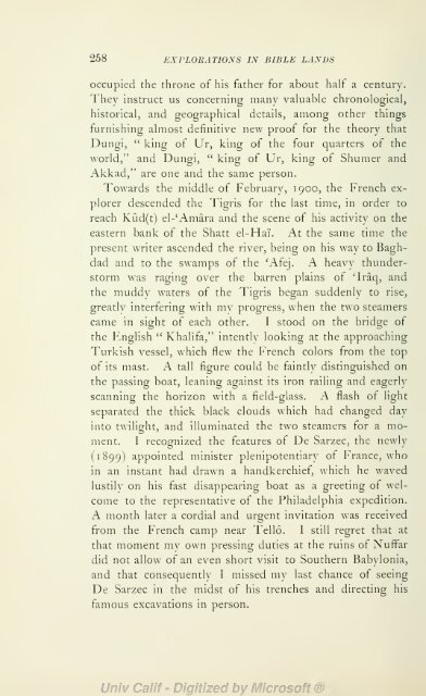 Explorations in Bible lands during the 19th century - H. V. Hilprecht