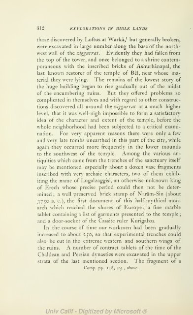 Explorations in Bible lands during the 19th century - H. V. Hilprecht