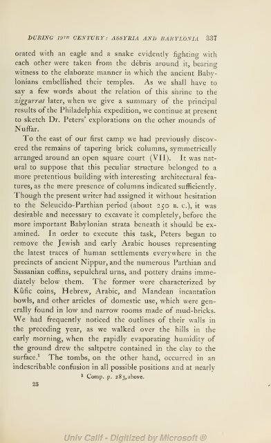 Explorations in Bible lands during the 19th century - H. V. Hilprecht