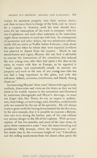 Explorations in Bible lands during the 19th century - H. V. Hilprecht