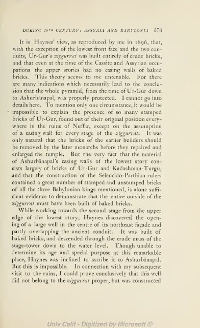 Explorations in Bible lands during the 19th century - H. V. Hilprecht