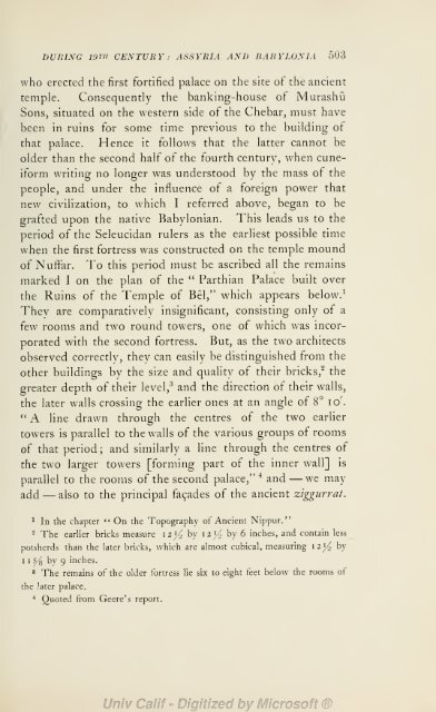 Explorations in Bible lands during the 19th century - H. V. Hilprecht