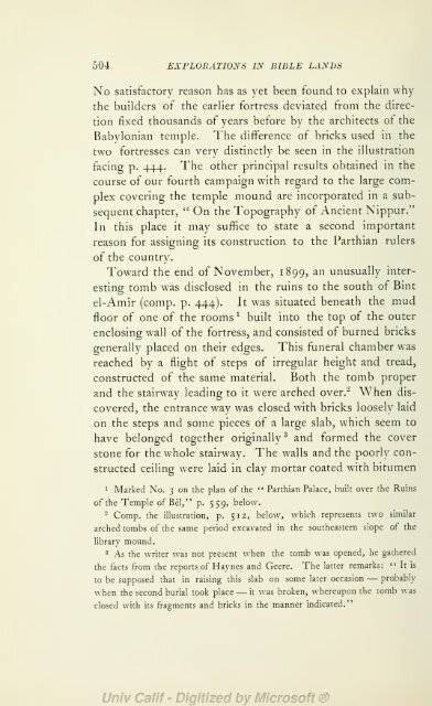 Explorations in Bible lands during the 19th century - H. V. Hilprecht