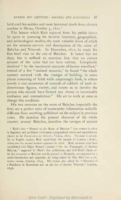 Explorations in Bible lands during the 19th century - H. V. Hilprecht