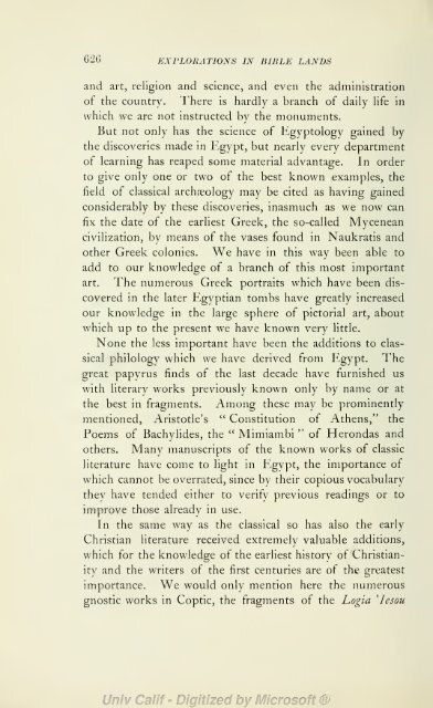 Explorations in Bible lands during the 19th century - H. V. Hilprecht