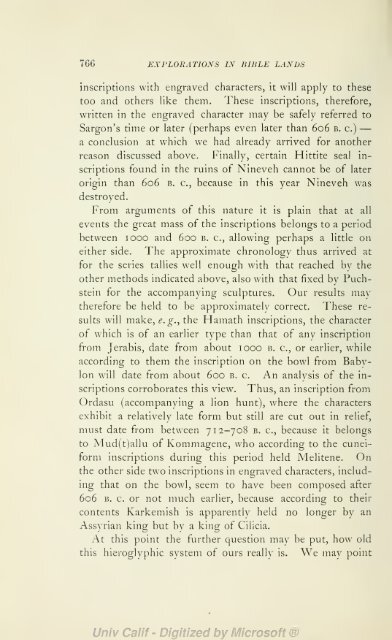 Explorations in Bible lands during the 19th century - H. V. Hilprecht