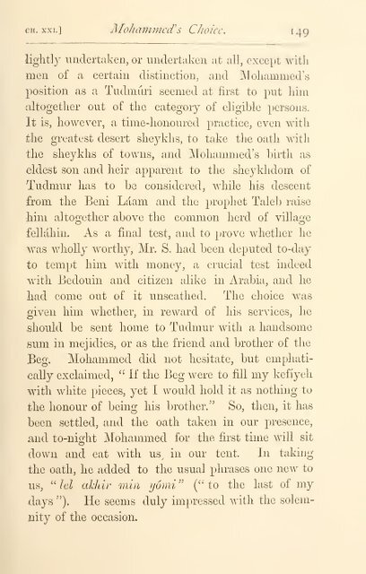 Bedouin Tribes of the Euphrates Vol 2 - The Search For Mecca