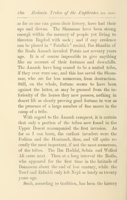 Bedouin Tribes of the Euphrates Vol 2 - The Search For Mecca