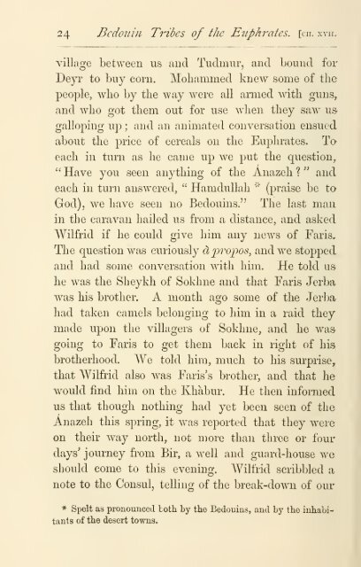 Bedouin Tribes of the Euphrates Vol 2 - The Search For Mecca