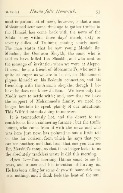 Bedouin Tribes of the Euphrates Vol 2 - The Search For Mecca