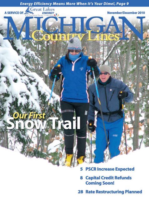Great Lakes Energy Cooperative - Michigan Country Lines Magazine