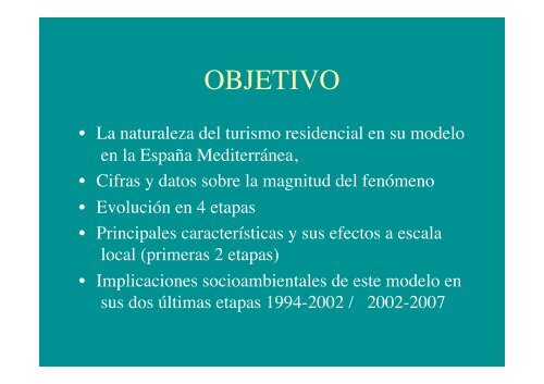 El nuevo turismo residencial, por Antonio Aledo (Univ ... - Alba Sud