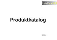 Produktkatalog LED GmbH