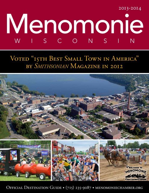 2013-Menomonie-Guide.. - Greater Menomonie Area Chamber of ...