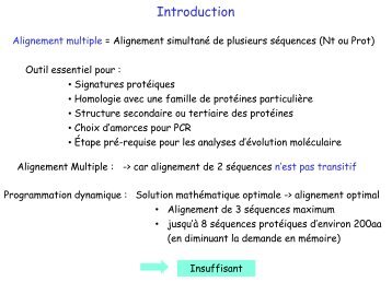 Alignement multiple - silico.biotoul.frsilico.biotoul.fr