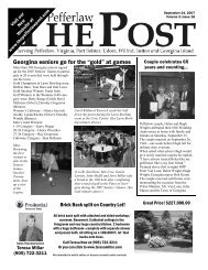 September 24, 2007 - The Pefferlaw Post