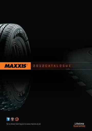 2012 CATALOGUE - Maxxis Tyres