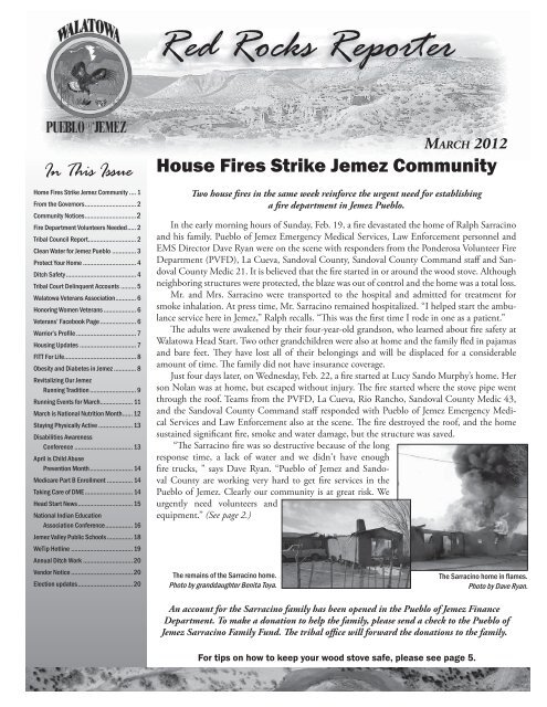 March 2012 - Pueblo of Jemez