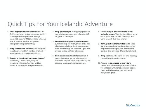 An Action Packed Icelandic Getaway