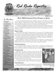 Red Rocks Reporter - Pueblo of Jemez