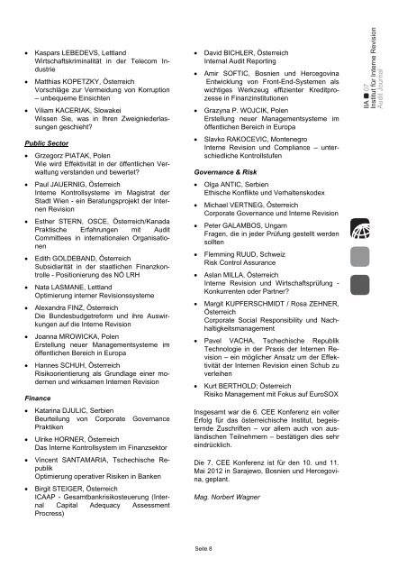 Ausgabe 02_2011 [PDF, 3.4 MB] - Institut fÃ¼r Interne Revision ...